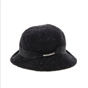 STUDIO THIRTY SIX Chic Round hat black